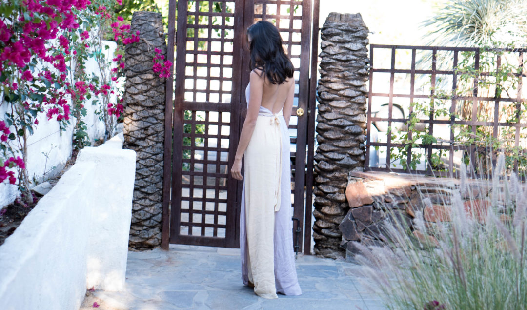 A Casual, Outdoor Wedding in Palm Springs with a Black-Tie Dress Code