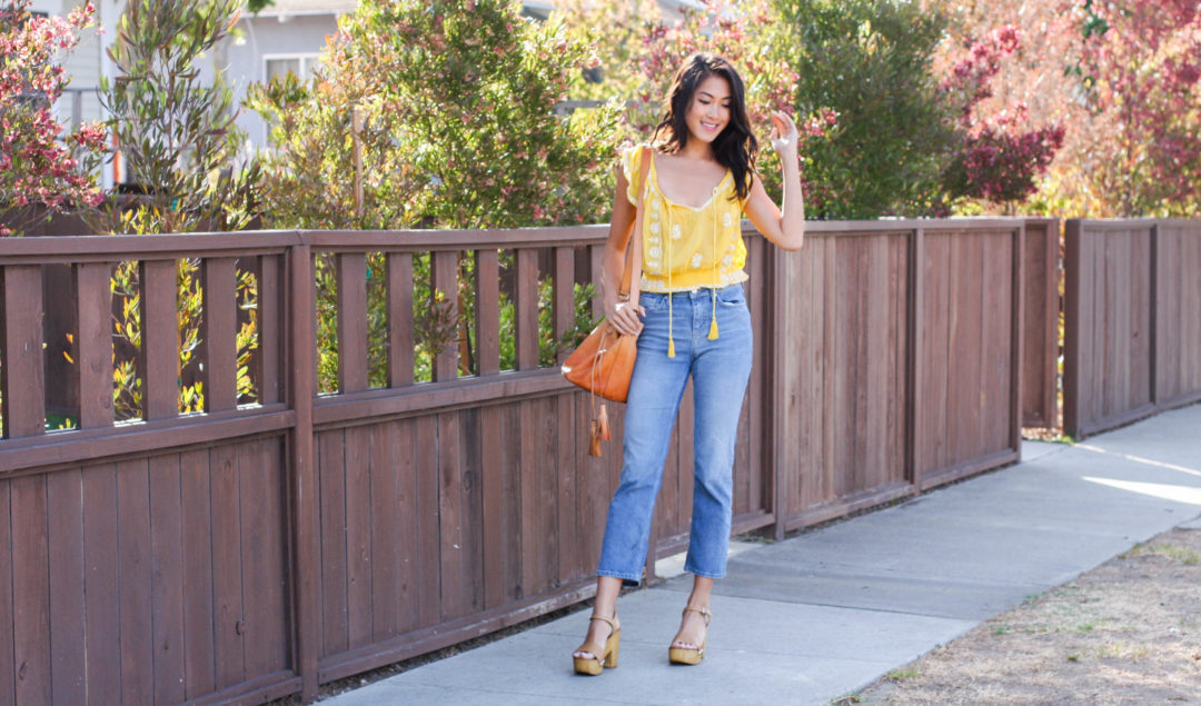 How to Style Cropped Flares