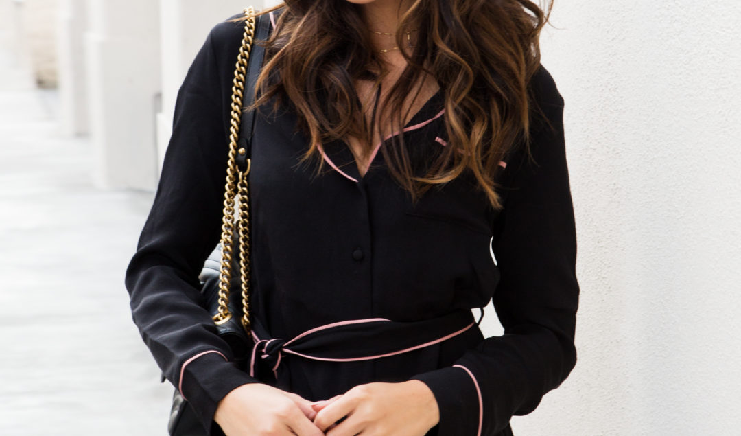 L'academie The Silk Blouse | The Luxi Look