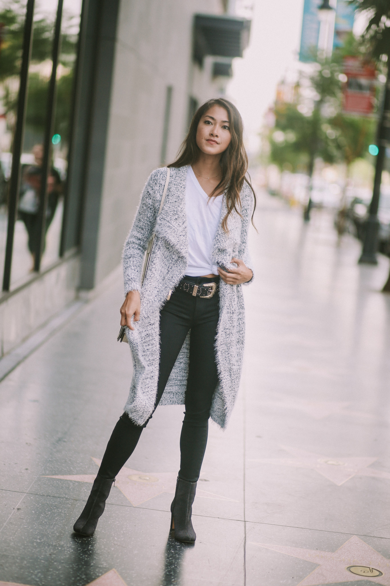 Who Can Live Without it Textured Split Neck Pullover main image 0