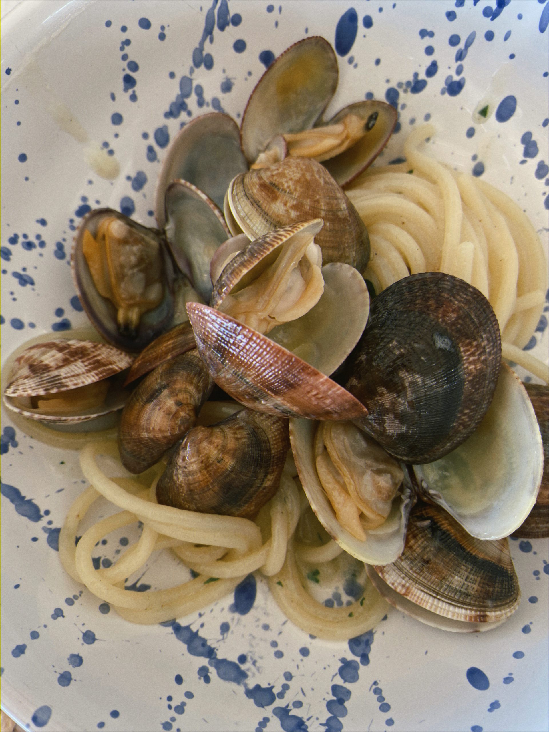 Pasta with clams