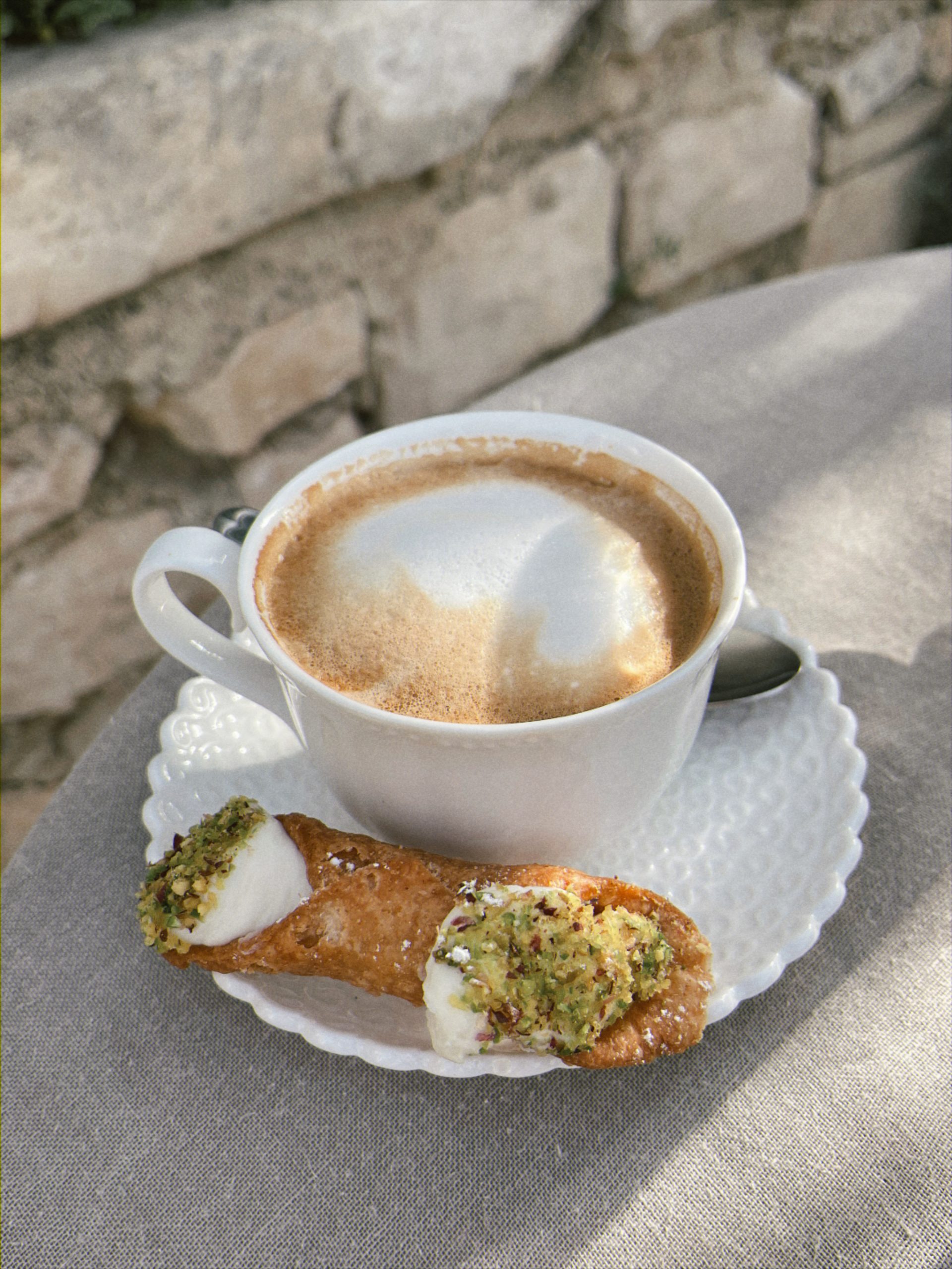 coffee and dessert for Sicily guide
